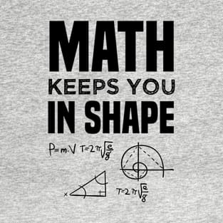 Funny Math Teacher Design , Cool Mathematics Equation T-Shirt